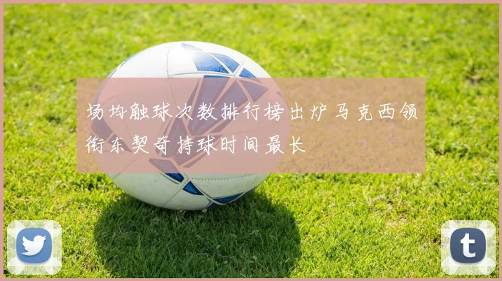 场均触球次数排行榜出炉马克西领衔东契奇持球时间最长